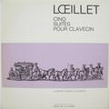 ВИНТАЖ - РАЗНОЕ - J.B. LOEILLET - CINQ SUITES POUR LE CLAVECIN (LUCIANO SGRIZZI)