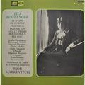 ВИНТАЖ - РАЗНОЕ - LILI BOULANGER - DU FOND DE L' ABIME, PSAUME 24, PSAUME 129, VIEILLE PRIERE BOUDDHIQUE, PIE JESU (IGOR MARKEVITCH)