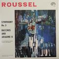 Виниловая пластинка ВИНТАЖ - ROUSSEL: SYMPHONY № 3, BACCHUS AND ARIADNE II