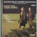 Виниловая пластинка ВИНТАЖ - SCHUBERT, SCHUMANN, WOLF, BEETHOVEN, BRAHMS, MENDELSSOHN - LES PLUS BEAUX LIEDER ALLEMANDS (MARTIN EGEL & MARISA BORINI)
