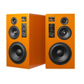 Полочная акустика Arslab Old School Superb 90 High Gloss Orange