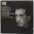 Винтажная виниловая пластинка BACH - PARTITAS № 5 ET № 7 "OUVERTURE FRANCAISE", FANTAISIE CHROMATIQUE ET FUGUE (ALEXIS WEISSENBERG)