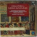 Винтажная виниловая пластинка BEETHOVEN - MISSA SOLEMNIS (HERBERT VON KARAJAN) NEAR MINT