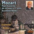 MOZART, BEETHOVEN - PIANO CONCERTOS 20 & 27RONDO (SVIATOSLAV RICHTER)