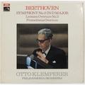 Винтажная виниловая пластинка BEETHOVEN - SYMPHONY № 2 IN D MAJOR, LEONORA OVERTURE № 2, PROMETHEUS OVERTURE (OTTO KLEMPERER)