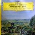 Винтажная виниловая пластинка BEETHOVEN - TRIO POUR PIANO, VIOLON ET VIOLONCELLE (WILHELM KEMPFF)