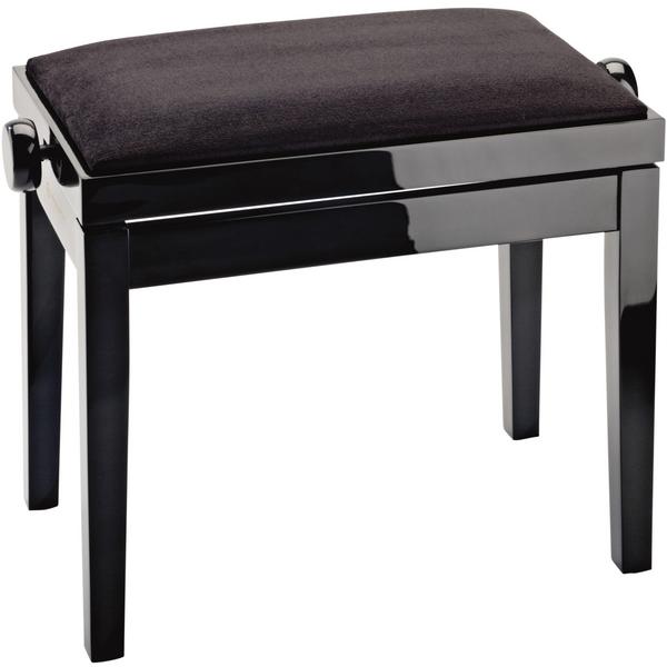 Банкетка для пианино K&M 13901-100-21 Glossy Black quik lok bx8 стульчик пианиста с регулируемой высотой высота от 48 до 58 см вес до 112 кг