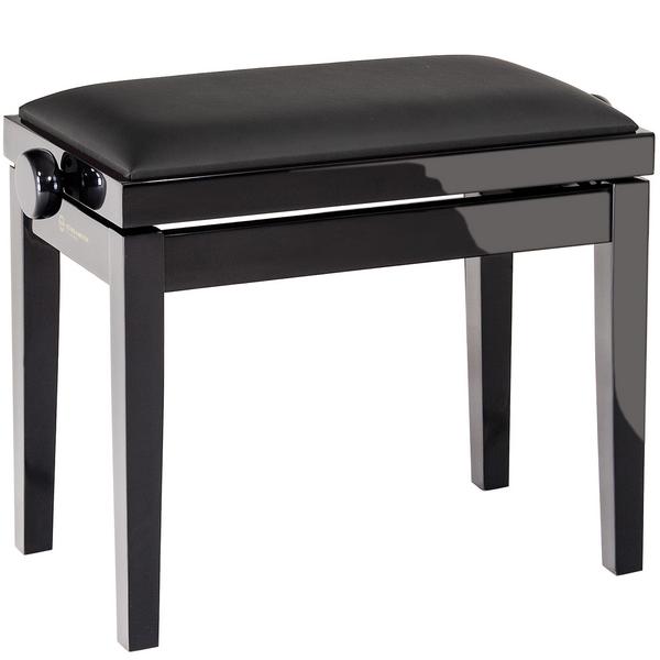 Банкетка для пианино K&M 13911-200-21 Black Glossy quik lok bx8 стульчик пианиста с регулируемой высотой высота от 48 до 58 см вес до 112 кг