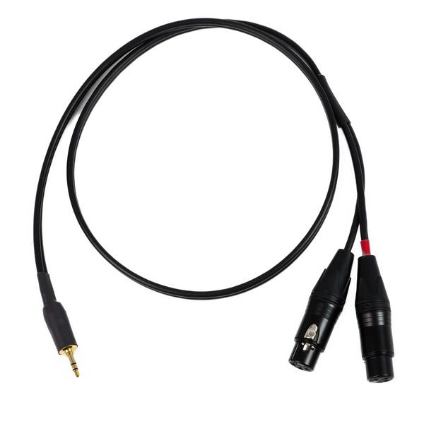 Кабель межблочный 2XLR-F-miniJack PRO 1.0 m