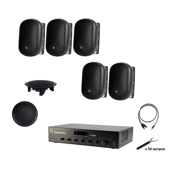 

Комплект оборудования для кафе, ресторана, магазина площадью до 50 метров RT-Bundle1 Black