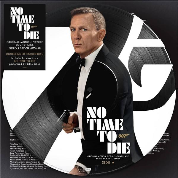 007 не время умирать саундтрек к фильму ost no time to die coloured hans zimmer Саундтрек Саундтрек - 007: No Time To Die (picture Disc)