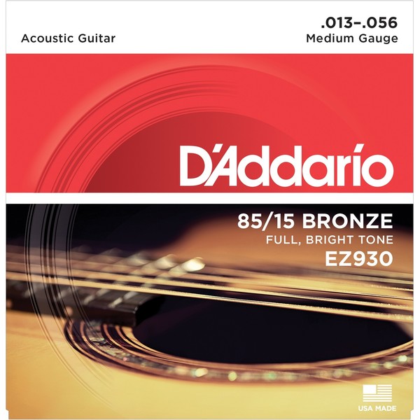 Струны для акустической гитары D'Addario EZ930 - фото 1