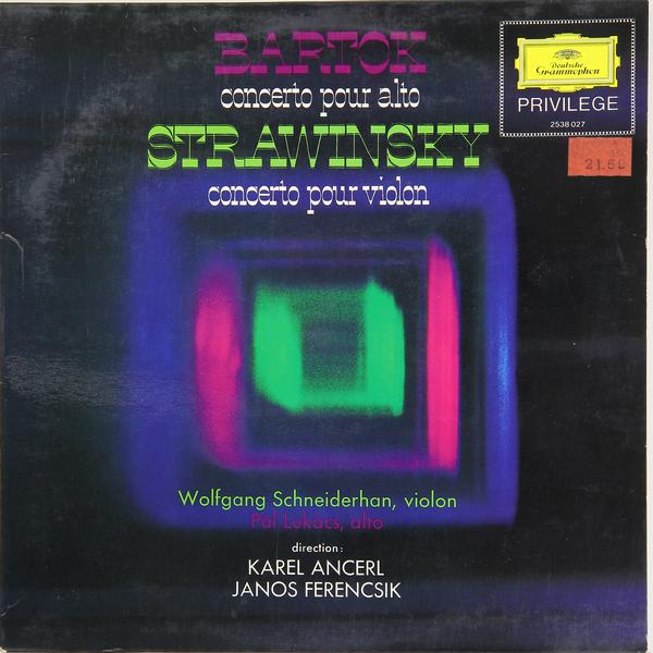 

Винтаж Винтаж - Bartok: Concerto Pour Alto; Strawinsky: Concerto Pour Violon (wolfgang Schneiderhan, Pal Lukacs), Винтаж - Bartok: Concerto Pour Alto; Strawinsky: Concerto Pour Violon (wolfgang Schneiderhan, Pal Lukacs)