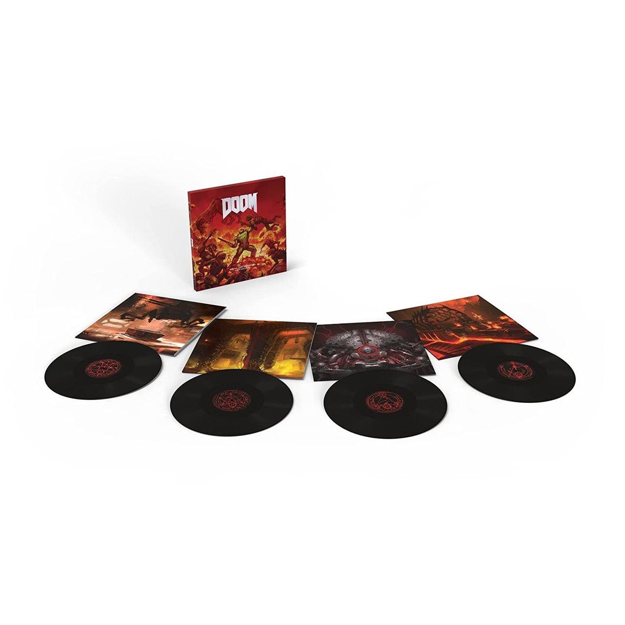 Виниловая пластинка САУНДТРЕК - DOOM (ORIGINAL GAME SOUNDTRACK) (BOX SET, 4  LP) | Купить в магазине Аудиомания