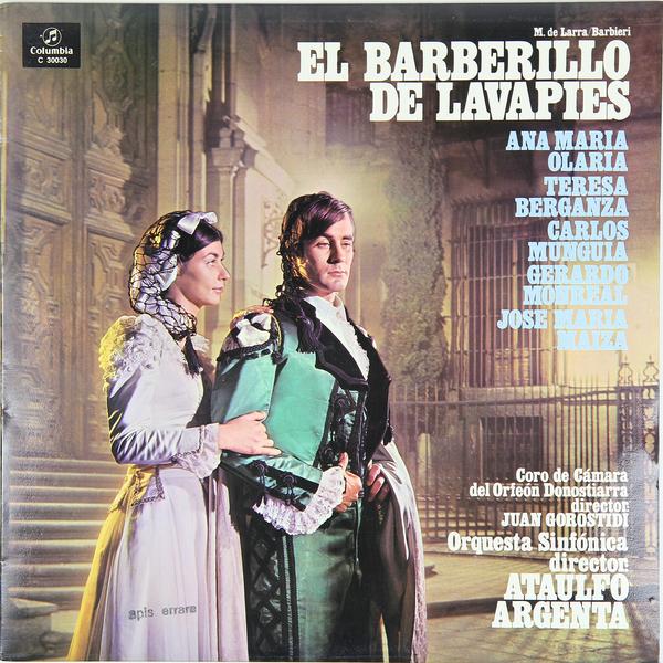 

Винтаж Винтаж - El Barberillo De Lavapies (f. Asenjo Barbieri, L. Mariano De Larra), Винтаж - El Barberillo De Lavapies (f. Asenjo Barbieri, L. Mariano De Larra)
