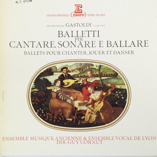 

Винтаж Винтаж - Giovanni Giacomo Gastoldi: Balletti Per Cantare, Sonare E Ballare, Винтаж - Giovanni Giacomo Gastoldi: Balletti Per Cantare, Sonare E Ballare