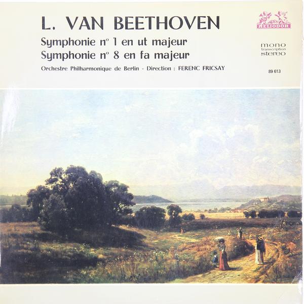 Виниловая пластинка ВИНТАЖ L. VAN BEETHOVEN SYMPHONIE № 1 EN UT MAJEUR, SYMPHONIE № 8 EN FA