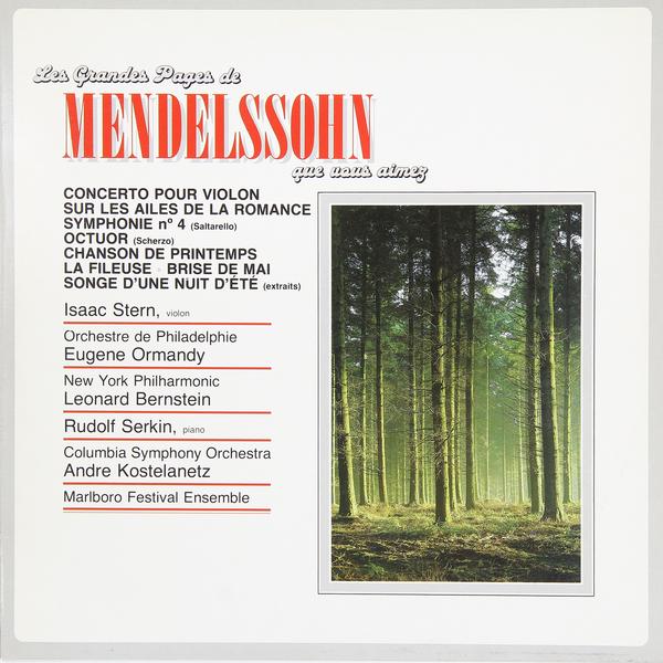 

Винтаж Винтаж - Mendelssohn: Concerto Pour Violon, Sur Les Ailes De La Romance (isaac Stern, Rudolf Serkin), Винтаж - Mendelssohn: Concerto Pour Violon, Sur Les Ailes De La Romance (isaac Stern, Rudolf Serkin)