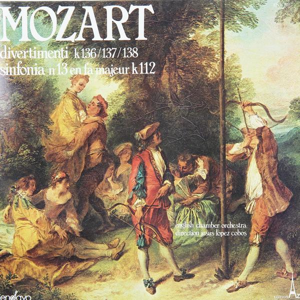 

Винтаж Винтаж - Mozart: Divertimenti K136/ 137/ 138, Sinfonia № 13 En Fa Majeur K 112, Винтаж - Mozart: Divertimenti K136/ 137/ 138, Sinfonia № 13 En Fa Majeur K 112