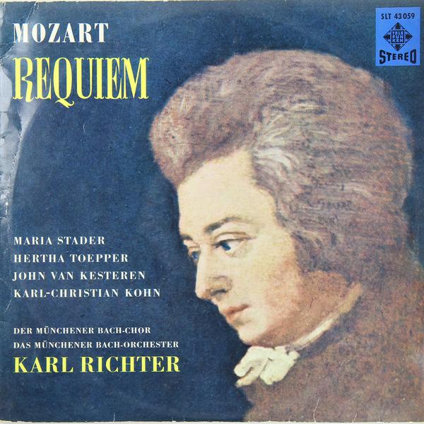 Винтаж - Mozart: Requiem (maria Stader, Hertha Toepper, John Van Kesteren, Karl-christian Kohn) - фото 1