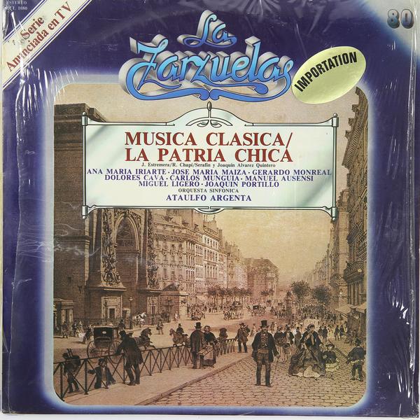 

Винтаж Винтаж - Musica Clasica, La Patria Chica (j. Estremera, R.chapi, Serafin Y Joaquin Alvarez Quintero), Винтаж - Musica Clasica, La Patria Chica (j. Estremera, R.chapi, Serafin Y Joaquin Alvarez Quintero)