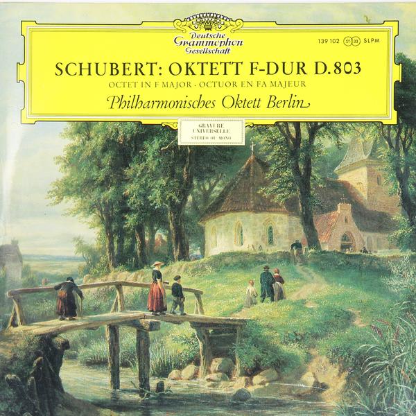 Винтаж - Schubert: Oktett F-dur D. 803 (a. Malecek, R. Hartmann, U. Fritze, H. Majowski, P.-r. Zepperitz, H. Stabr, H. Lemke, G. Seifert) - фото 1
