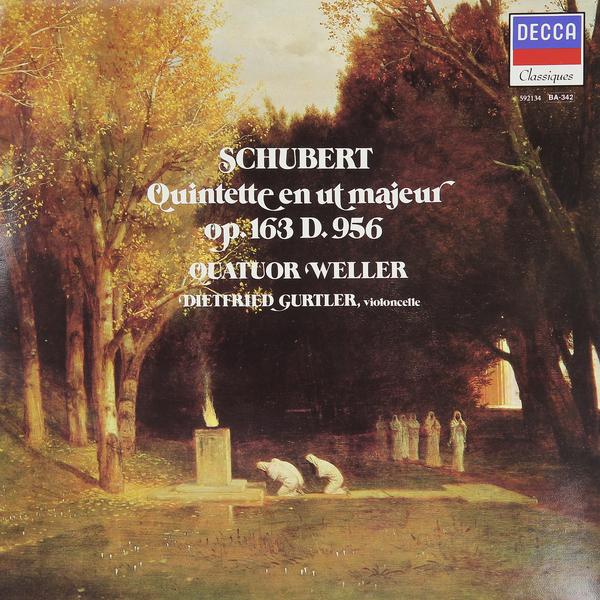Винтаж - Schubert: Quintette En Ut Majeur Op. 163 D. 956 (dietfried Gurtler) - фото 1