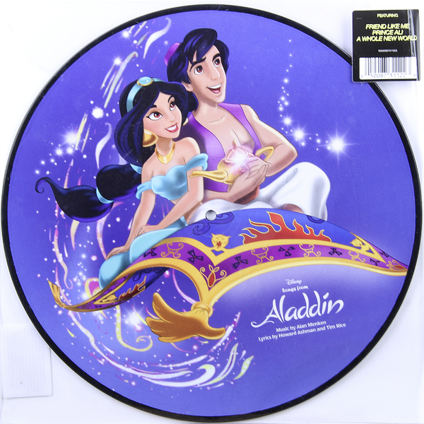 Саундтрек дисней. Алладин виниловая пластинка. Аладдин винил. Aladdin 2019 виниловая пластинка. Аладдин (+ CD).