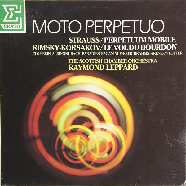 Виниловая пластинка ВИНТАЖ STRAUSS PERPETUUM MOBILE; RIMSKYKORSAKOV