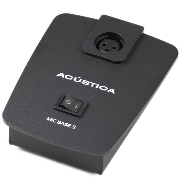 Подставка для микрофона Acustica MicBase3 (уценённый товар), Профессиональное аудио, Держатель для микрофона