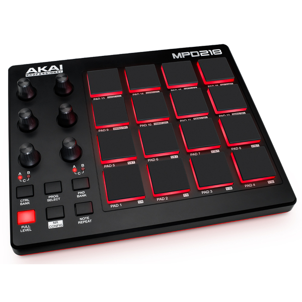 MIDI-контроллер AKAI Professional MPD218 - фото 2