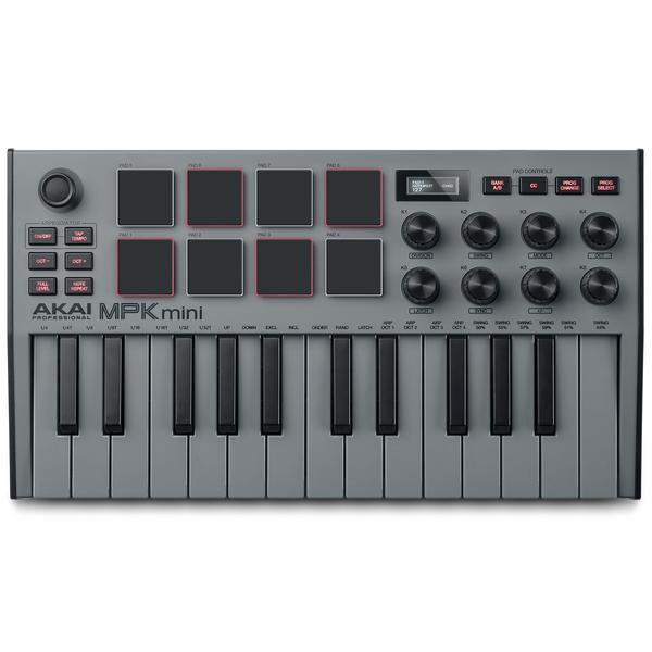 MIDI-клавиатура AKAI Professional MPK mini mk3 Grey
