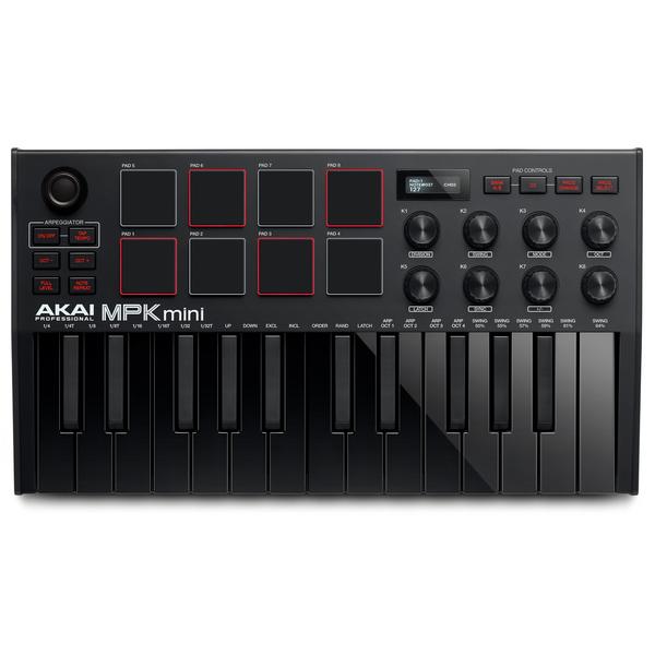MIDI-клавиатура AKAI Professional MPK mini mk3 Black