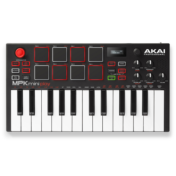 MIDI-клавиатура AKAI Professional MPK mini PLAY USB - фото 1