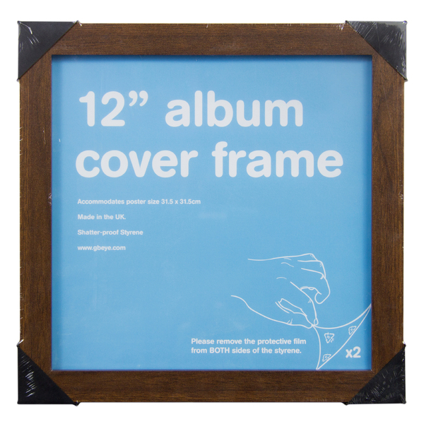 Рамка для виниловых пластинок Album Cover Frame Walnut (уценённый товар) - фото 1