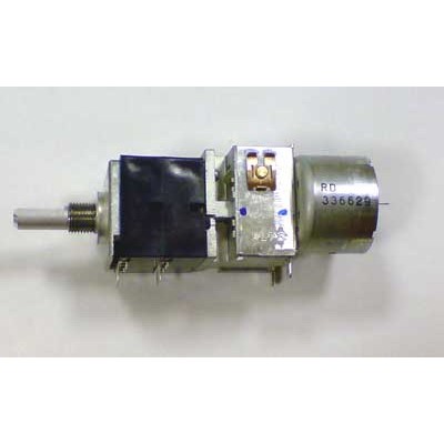 ALPS RK27 100 kOhm стерео (Blue Velvet, моторизированный ...