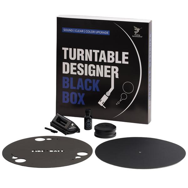 Набор для обслуживания винилового проигрывателя Turntable Designer Black