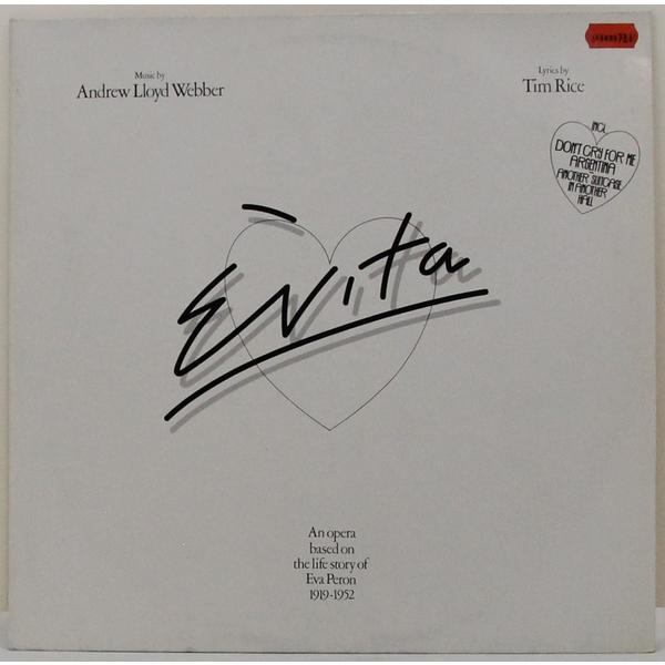 Винтажная виниловая пластинка ANDREW LLOYD WEBBER, TIM RICE - EVITA