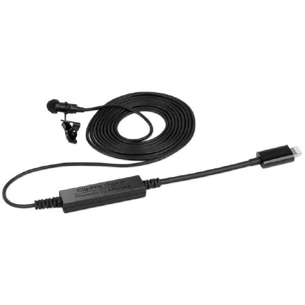Микрофон для смартфонов Apogee ClipMic Digital микрофон проводной apogee clipmic digital разъем lightning черный