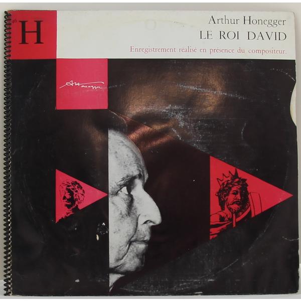 Винтажная виниловая пластинка ARTHUR HONEGGER - LE ROI DAVID