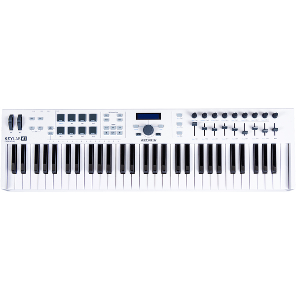 MIDI-клавиатура Arturia KeyLab Essential 61 White