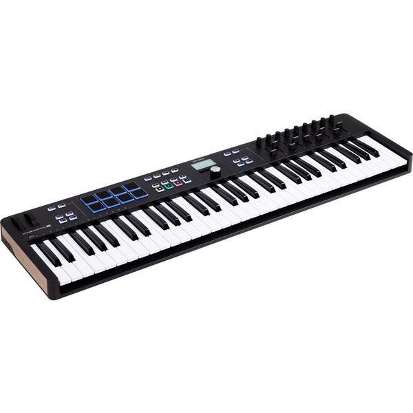 MIDI-клавиатура Arturia KeyLab Essential 61 mk3 Black, Профессиональное аудио, MIDI-клавиатура