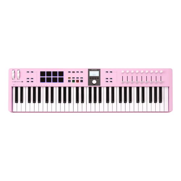 

MIDI-клавиатура Arturia, KeyLab Essential 61 mk3 Rose Quartz
