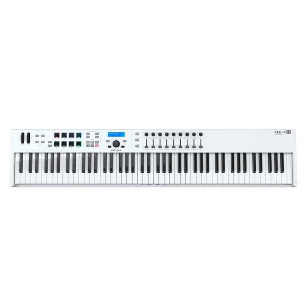 клавишная накидка casio 88 keys белая MIDI-клавиатура Arturia KeyLab Essential 88 mk3 White