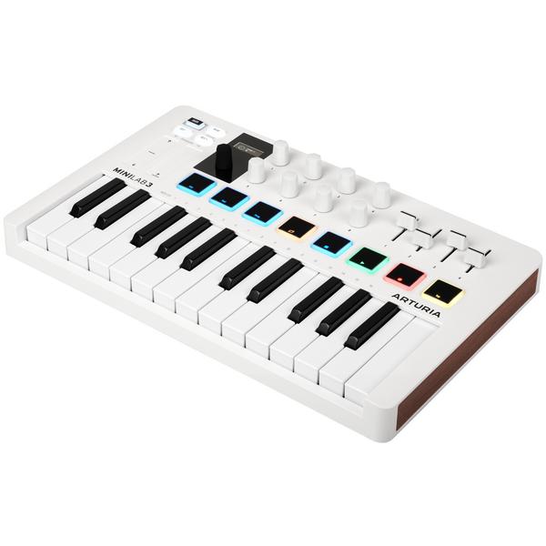 MIDI-клавиатура Arturia MiniLab 3 White - фото 4