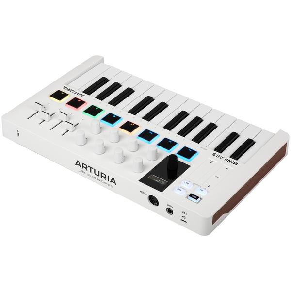 MIDI-клавиатура Arturia MiniLab 3 White - фото 3