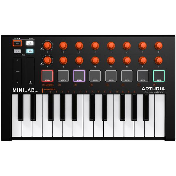 

MIDI-клавиатура Arturia, MiniLab mkII Orange Edition