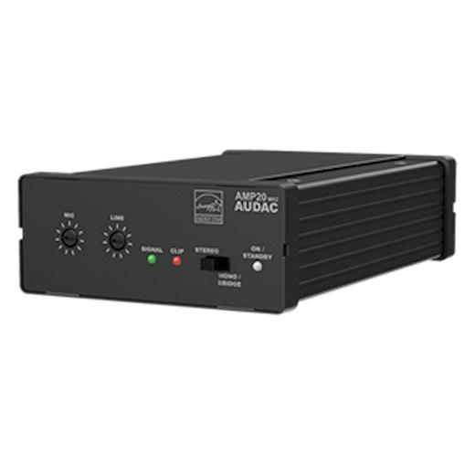 Профессиональный усилитель мощности Audac AMP20 MK2 двухканальный стерео усилитель мощности 24 в модуль xh a851 15 вт 15 вт мини аналоговый конвейер усилитель звука 15wx2