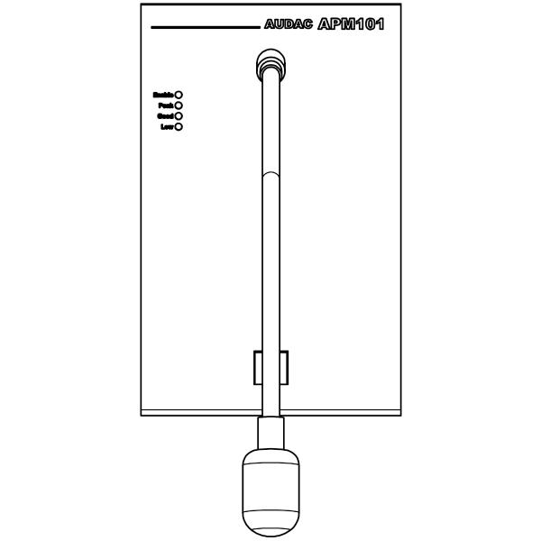 Микрофон для оповещений Audac APM101 MK2 - фото 3