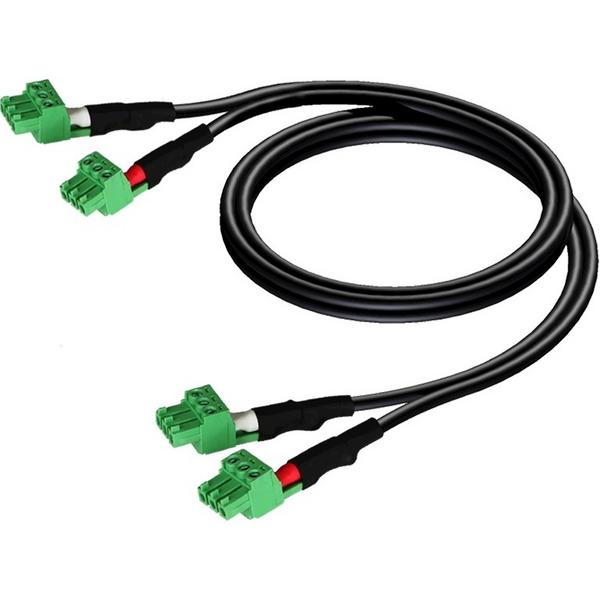 Переходник Audac Кабель коммутационный CLA830/0.5 электрический водонепроницаемый соединительный кабель ip68 2 3 5 контактов уличная вилка прямой быстрый нажим клеммная колодка разъем для п